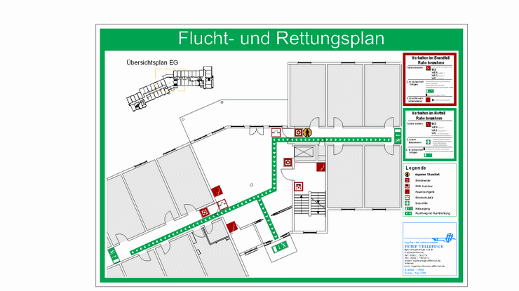 Fluchtplan